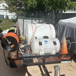 pressure washer skid