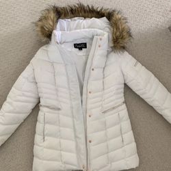 Nanette Nepore Women White Puffer Coat 
