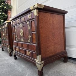 Korean Chest Cabinets End Tables 