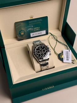 Rolex Cosmograph Daytona 126500LN Black Dial