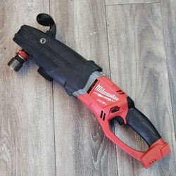 Milwaukee M18 FUEL 2711-20 18V Lithium-Ion Brushless Cordless GEN 2 SUPER HAWG 7/16 in. Right Angle Drill (Tool-Only) 