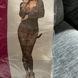 Cheetah Costume Womens Medium 8-10