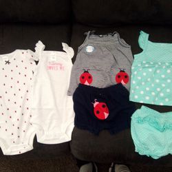 6 Pack Carter's Clothes