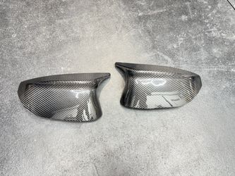 Infiniti Q50 Q60 Carbon Fiber M Style Mirror Caps (Replacements) (2017-2022)