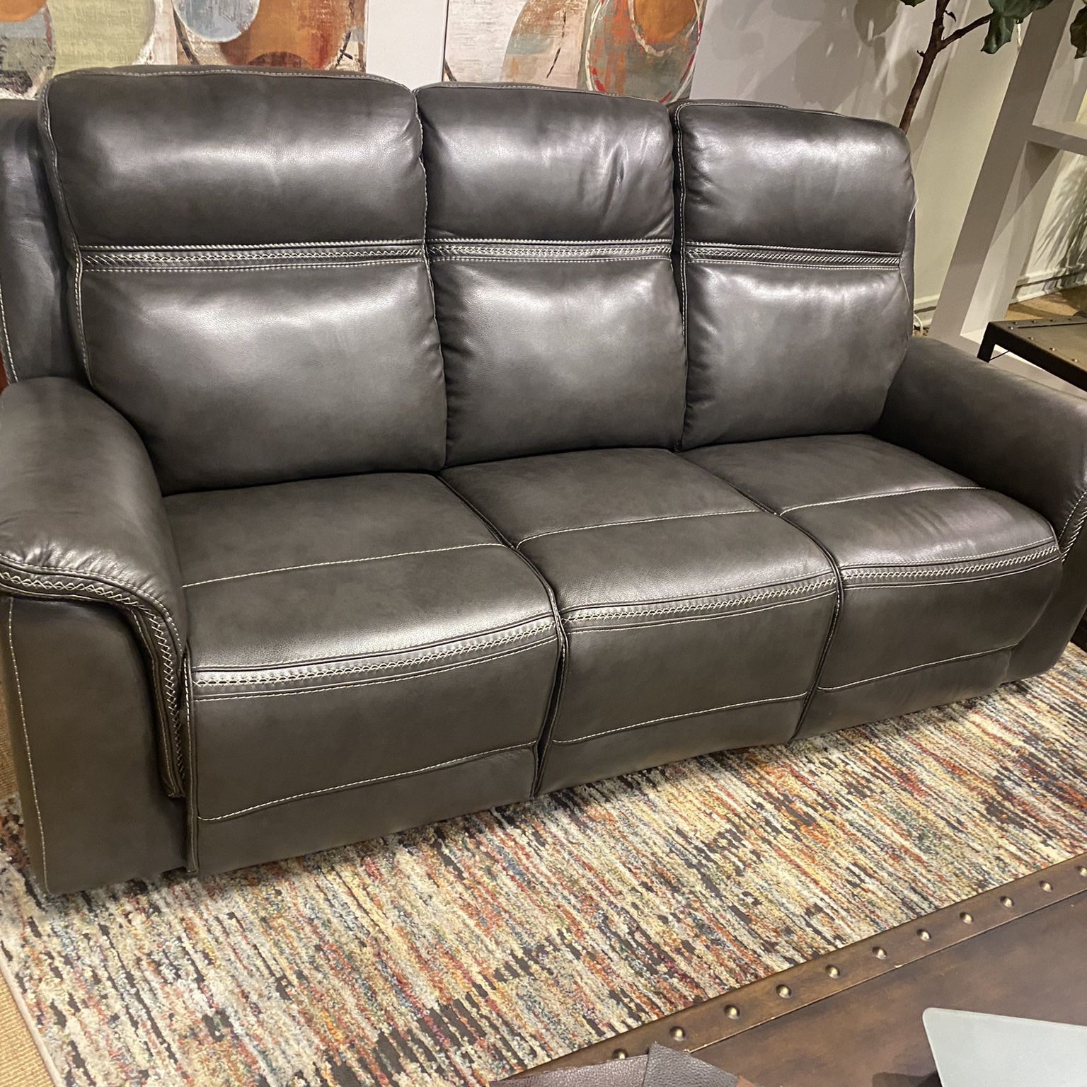 Leather Sofa Loveseat Sectional 