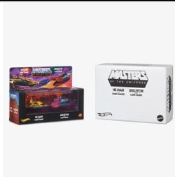 He-Man And Wind Raider / Skeletor And Land Shark Hot Wheels