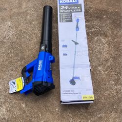 Kobalt Trimmer Blower Combo 