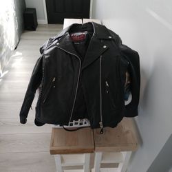 Women's Leather Jacket Size Small