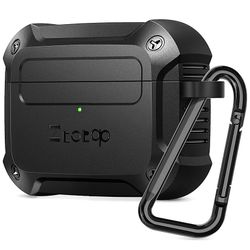 Ztotop for AirPods 3 Case 2021, Designed with Full Tough Silicone+Shock-Resistant Protective Cover, Wireless Charging Front Light Visible, Smooth Skin