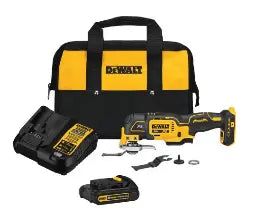 DEWALT - 20V MAX XR Cordless Brushless 3-Speed Oscillating Multi Tool with (1) 20V 1.5Ah Battery and Charger