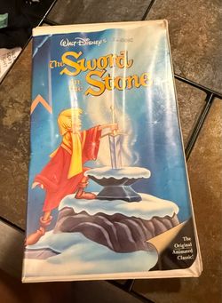 The Sword in the Stone VHS Tape