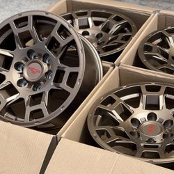 Brand-new TRD PRO Toyota 4runner 17” Wheels Tacoma Tundra rims