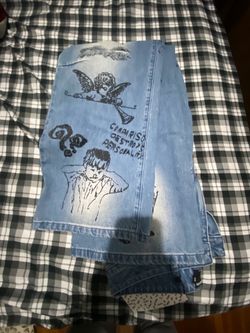 Mixed emotions jeans