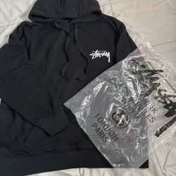 Black Stussy Hoodie