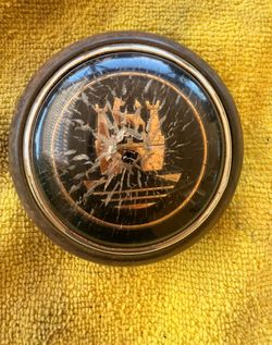 vw early original deluxe hornbutton