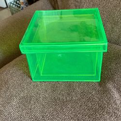 Household General Clear Plastic Storage Boxes