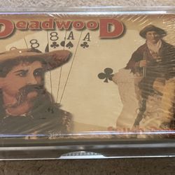 Deadwood South Dakota playing cards, aces and eight