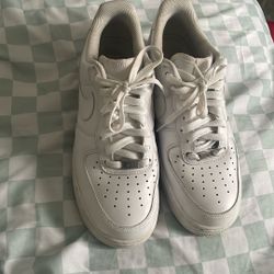 All White Air Force 1