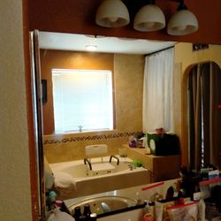 Large Mirror Wall For Bathroom