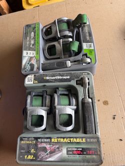 SmartStraps Retractable Ratchet Tie Downs 2-Pack
