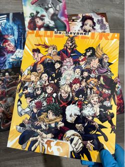 My Hero Academia 10 year anniversary art print