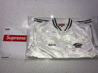 Rap alot supreme satin jacket
