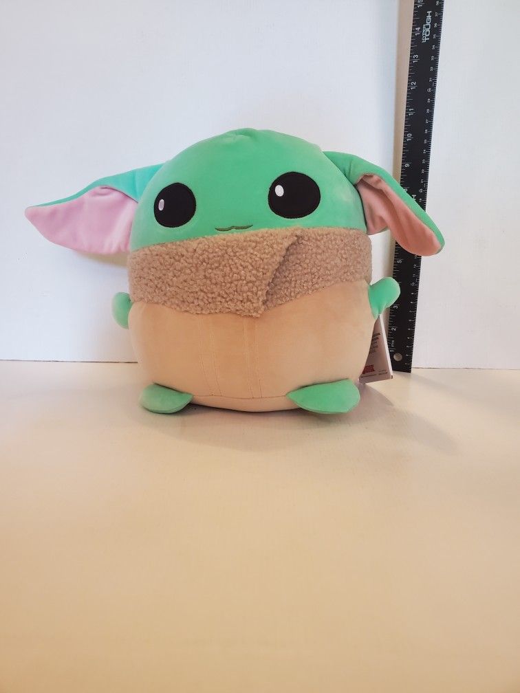 Cuutopia Star Wars Mandalorian Grogu Child Baby Yoda Mattel 10" Plush Toy New