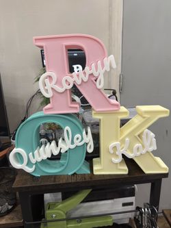 3d printed Name | Decor | gift | birthday gift