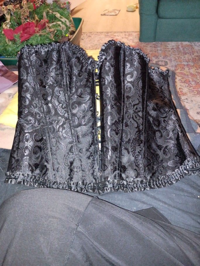 CORSET- Black, New, Size XXL