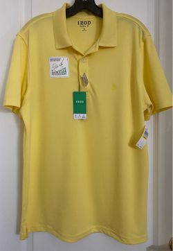 NWT New Men’s $50 Izod Golf Polo Size M (UPF - 50, Cool FX)
