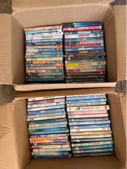 DVDs and CD player