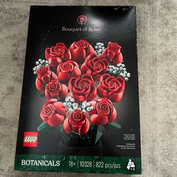 LEGO New Never Opened Bouquet Of Red Roses Set