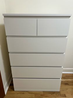 IKEA MALM 6 Drawer Dresser