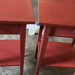 2 Brand IKEA hemnes Side Tables 