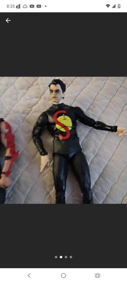 McFarlane DC Flashpoint Project Superman Gold Cyborg Exclusive 7" Action Figure