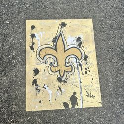 Custom Hand painted saints Painting 