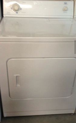 Electric dryer well maintained