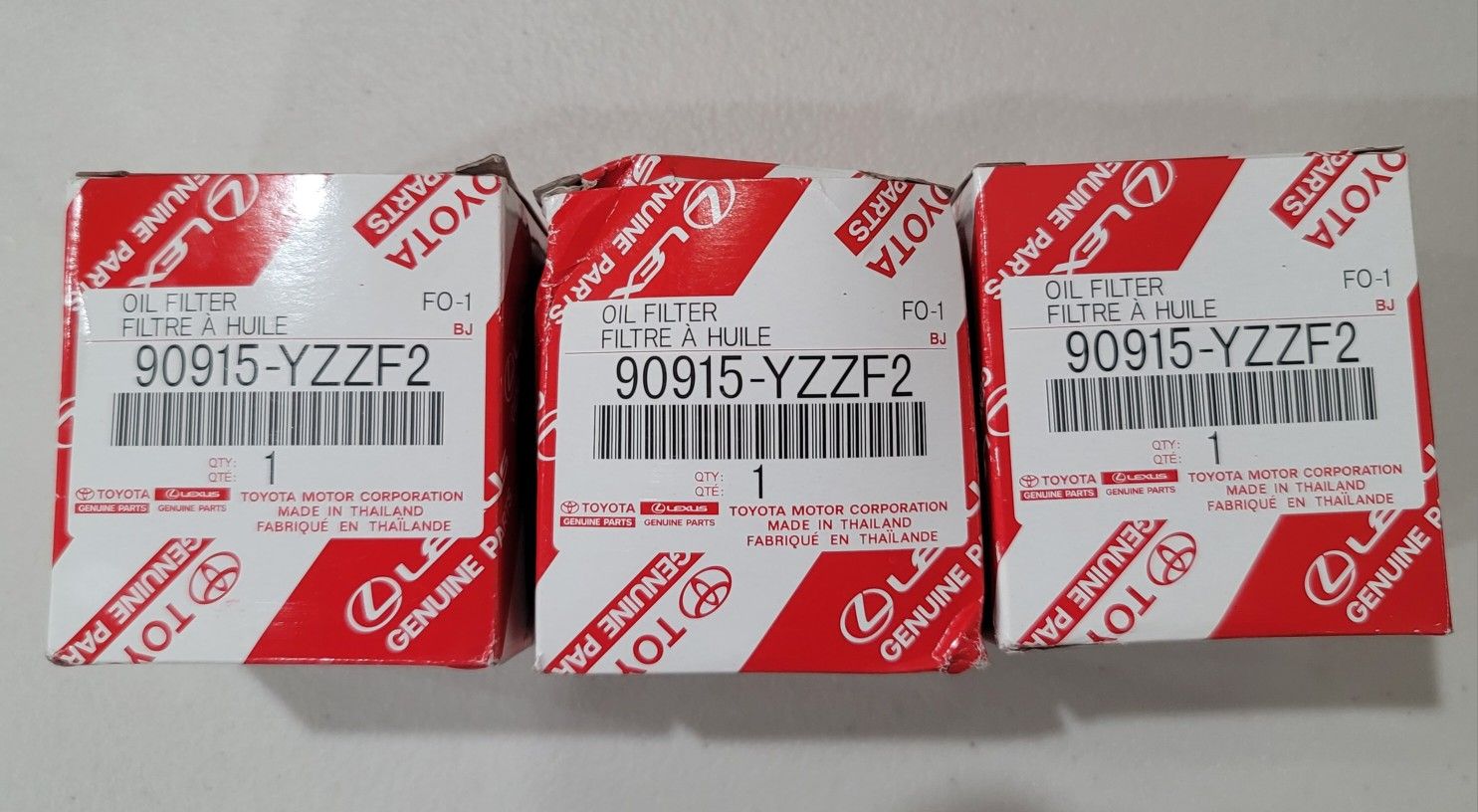 Toyota Lexus Oil Filter 90915-YZZF2