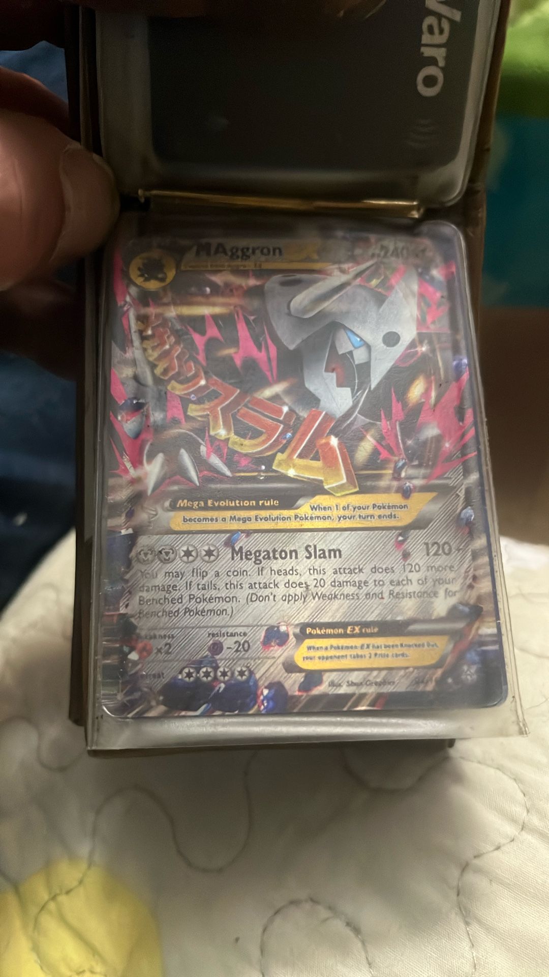 015 POKEMON XY PRIMAL CLASH M Aggron Ex