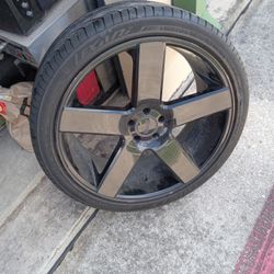 22" Dub Ballers 5x115