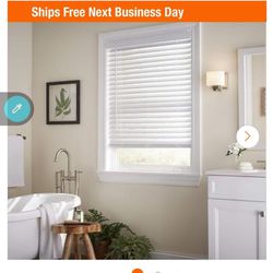 Home Decorator's Collection Faux Wood Blinds  I Have 16in Wide To 29 In Wide 