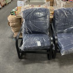 Mainstays Crestfield Fire Pit Chat Set