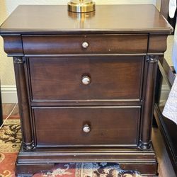 Beautiful Solid Wood Nightstands From Ashley