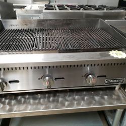 Used Dukers 36"L Broiler Natural Gas