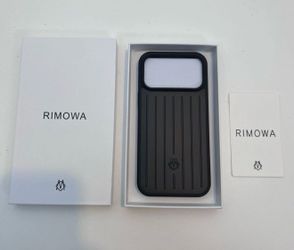 RIMOWA Black Case Phone Case Cover iPhone 17 pro max🚀