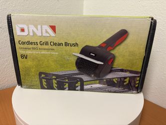 Rechargeable Cordless Electric Power BBQ Cleaning Scrub Grill Brush+Type-C Cable