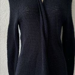 Blue Vintage knit Cardigan Sweater Lightweight Y2K 2000s 