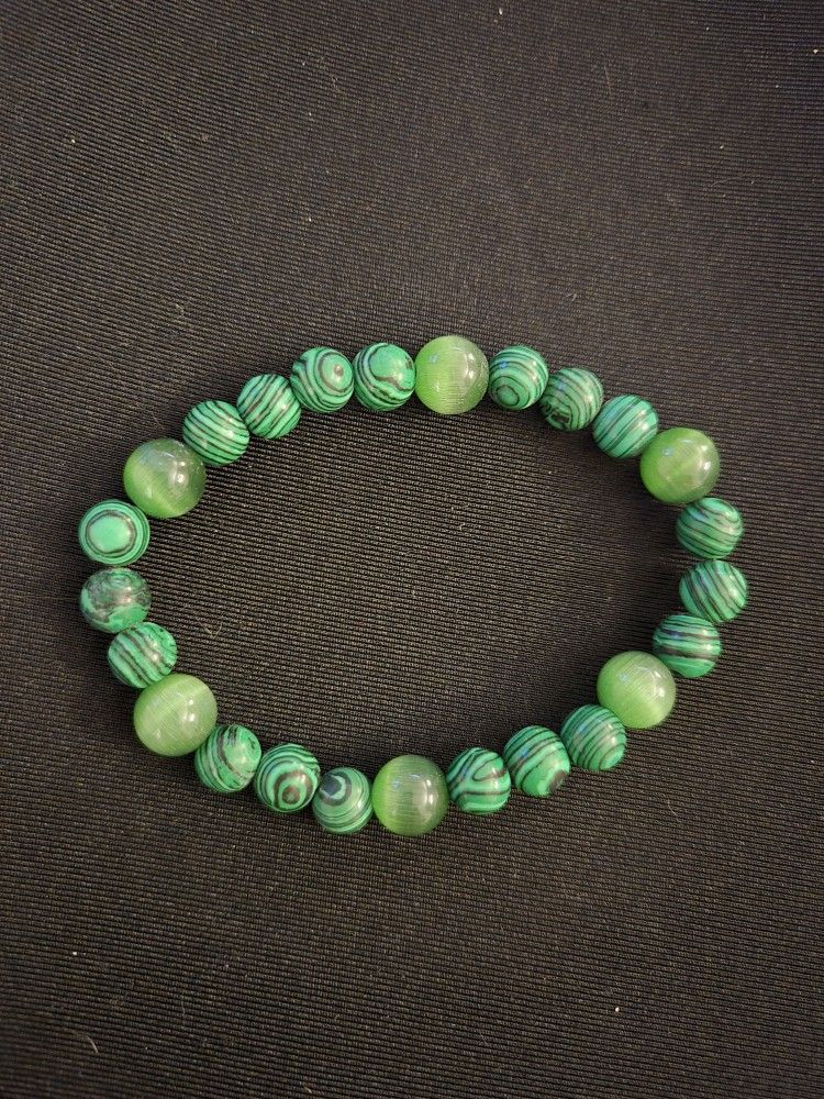 Malachite Gemstone Bracelet