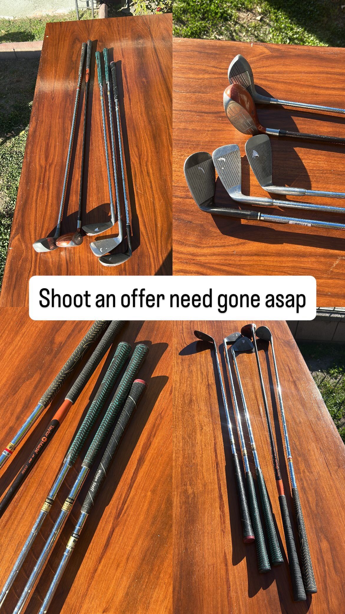 Golf Club That I Don’t Use No More Take All 5 Clubs For 80$