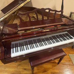 Kohler & Campbell Mahogany Baby Grand Piano 